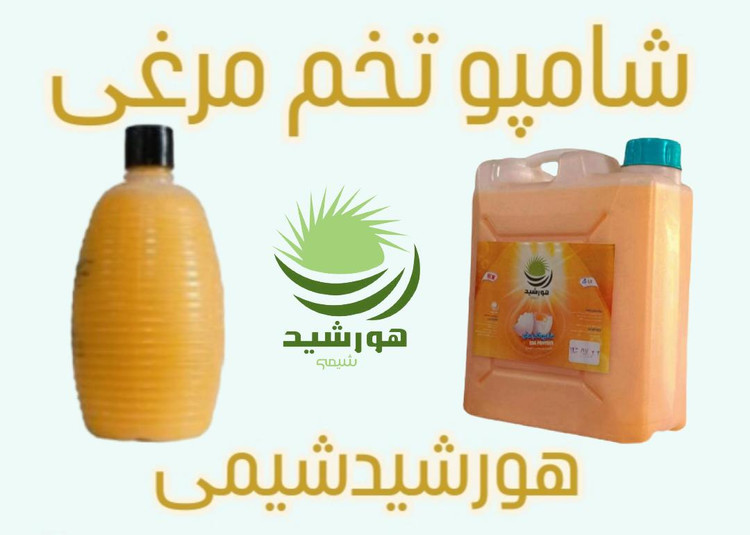 مایع لباسشویی،ظرفشویی،دستشویی و شامپو تخم مرغی هورشیدشیمی (4عدد)